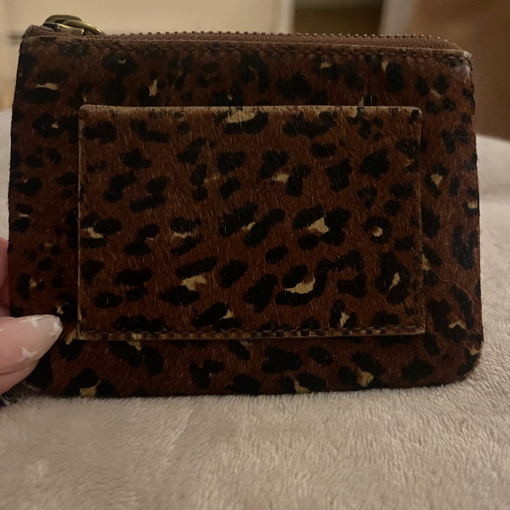 Madewell Leopard Print Wallet